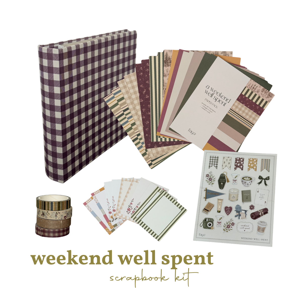 weekender scrapbook kit