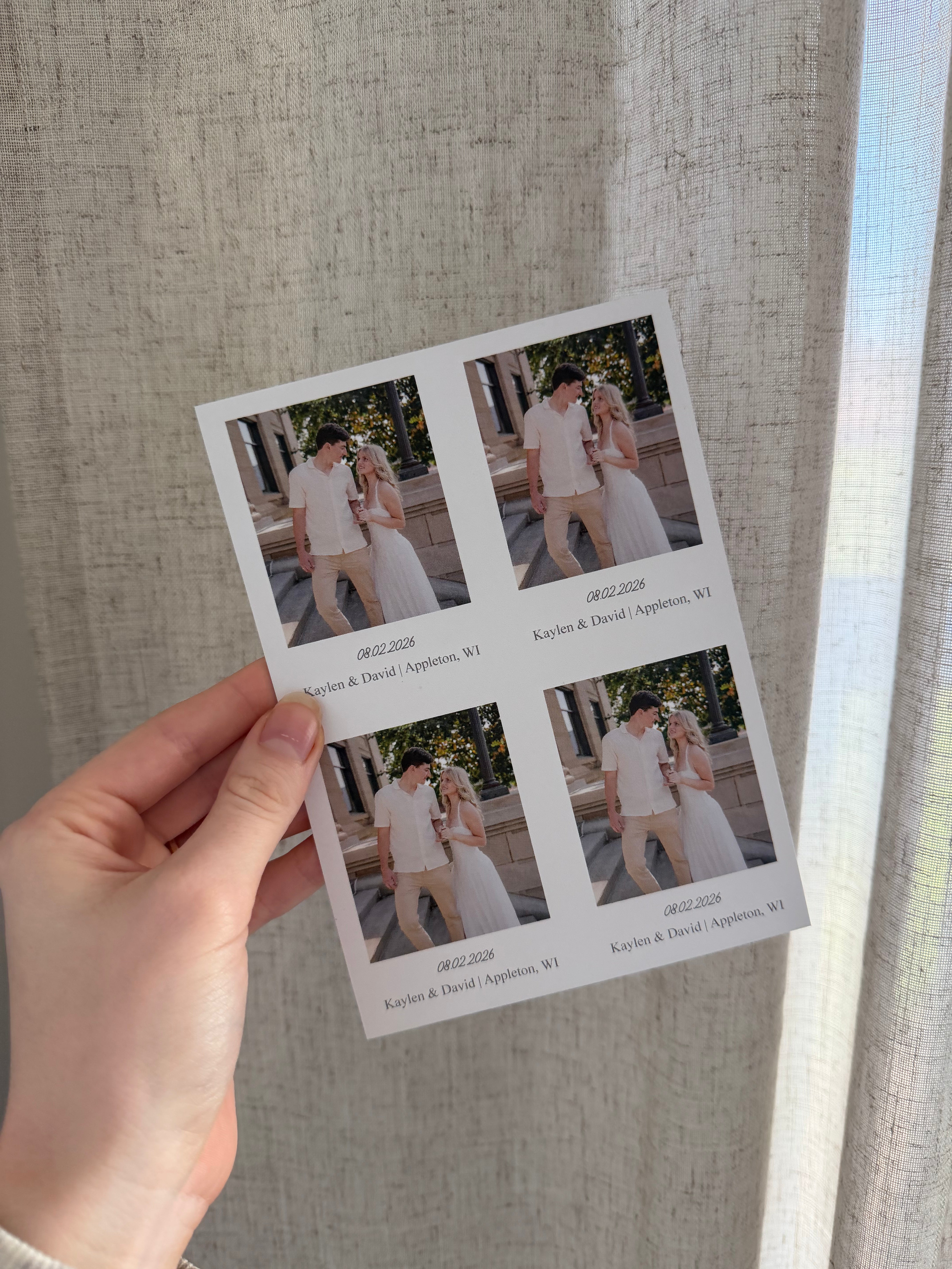 Film Inspired Save the Date Template