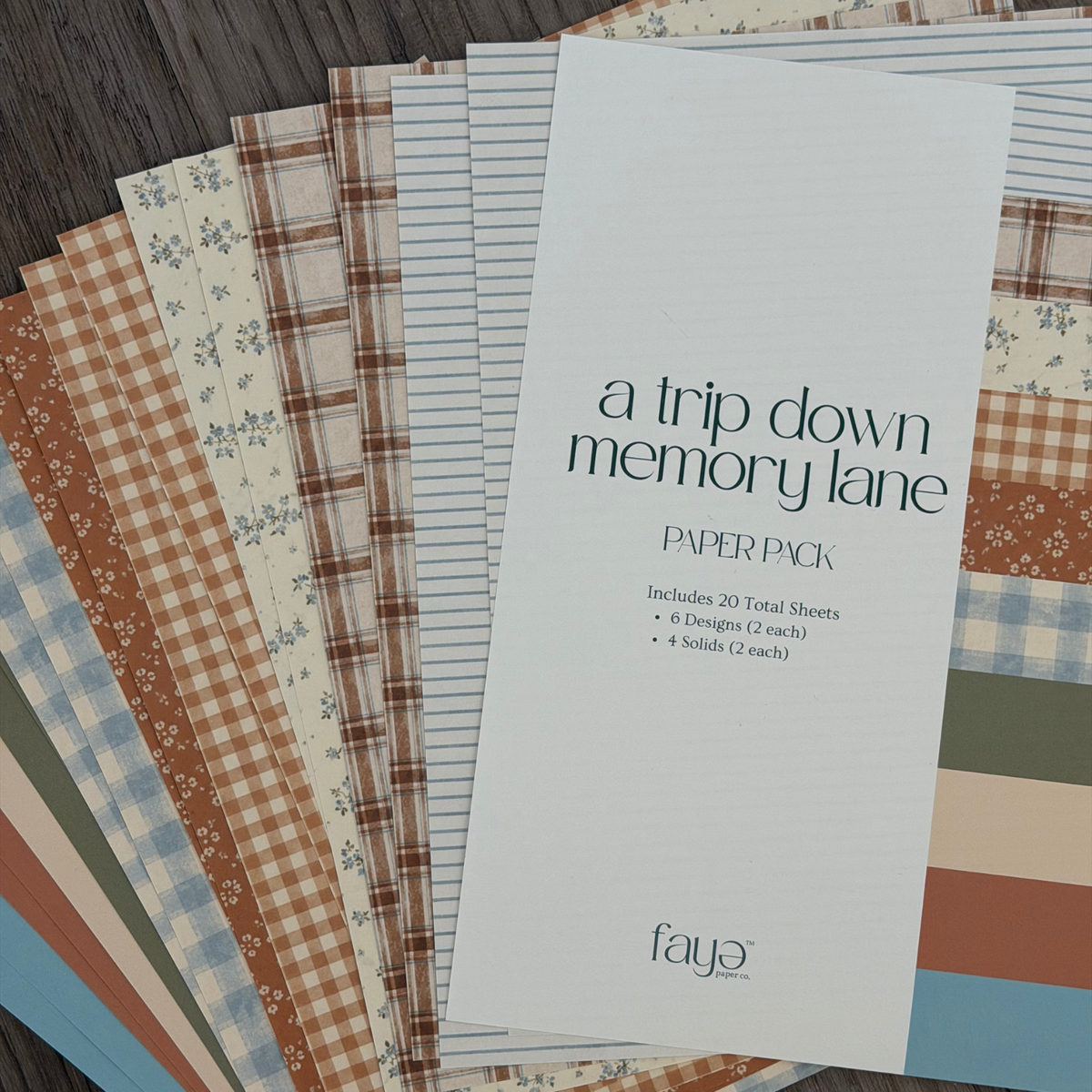memory lane paper pack