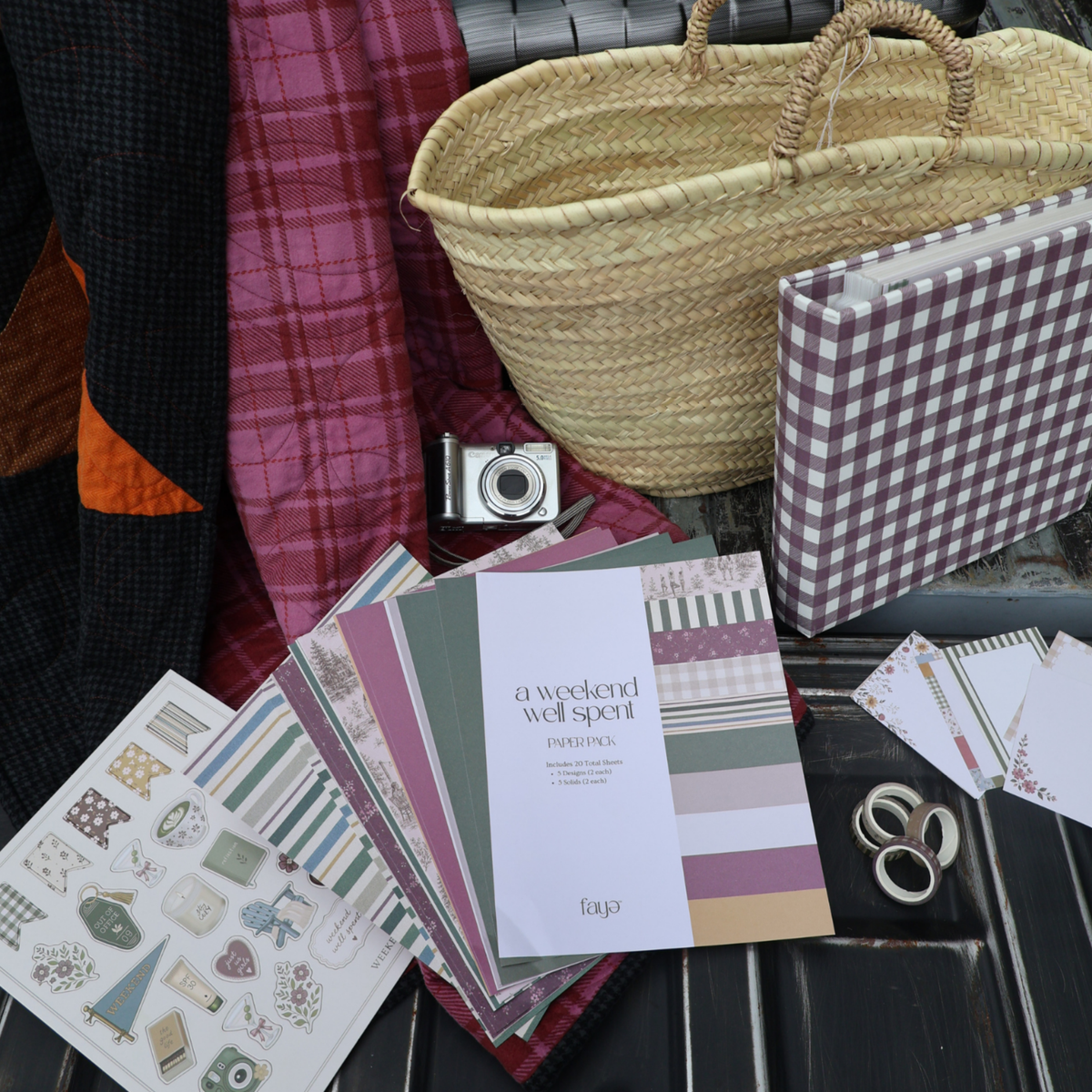 weekender scrapbook kit