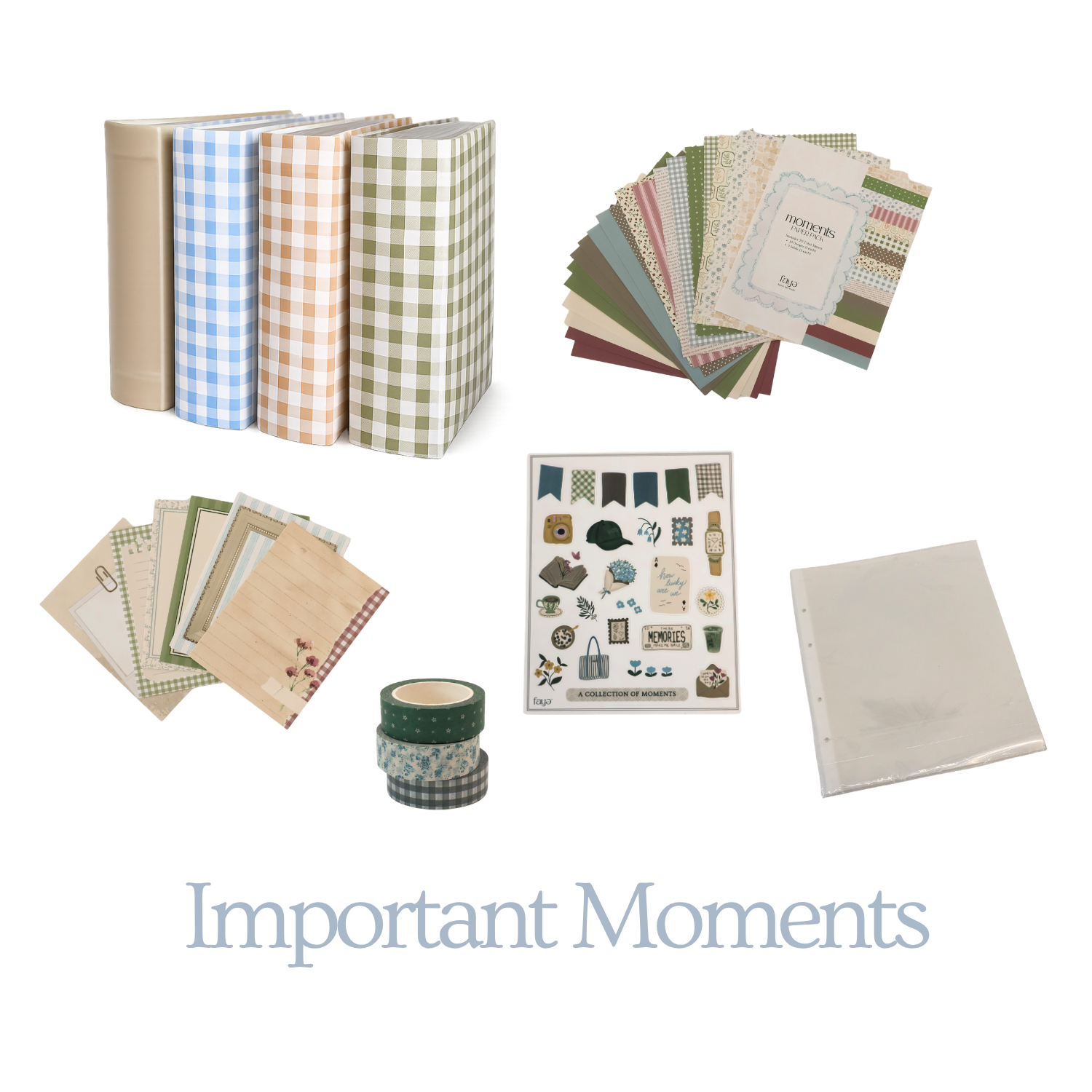 moments scrapbook kit