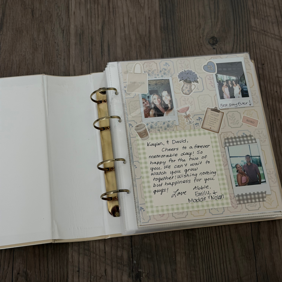 NEW signature scrapbook album
