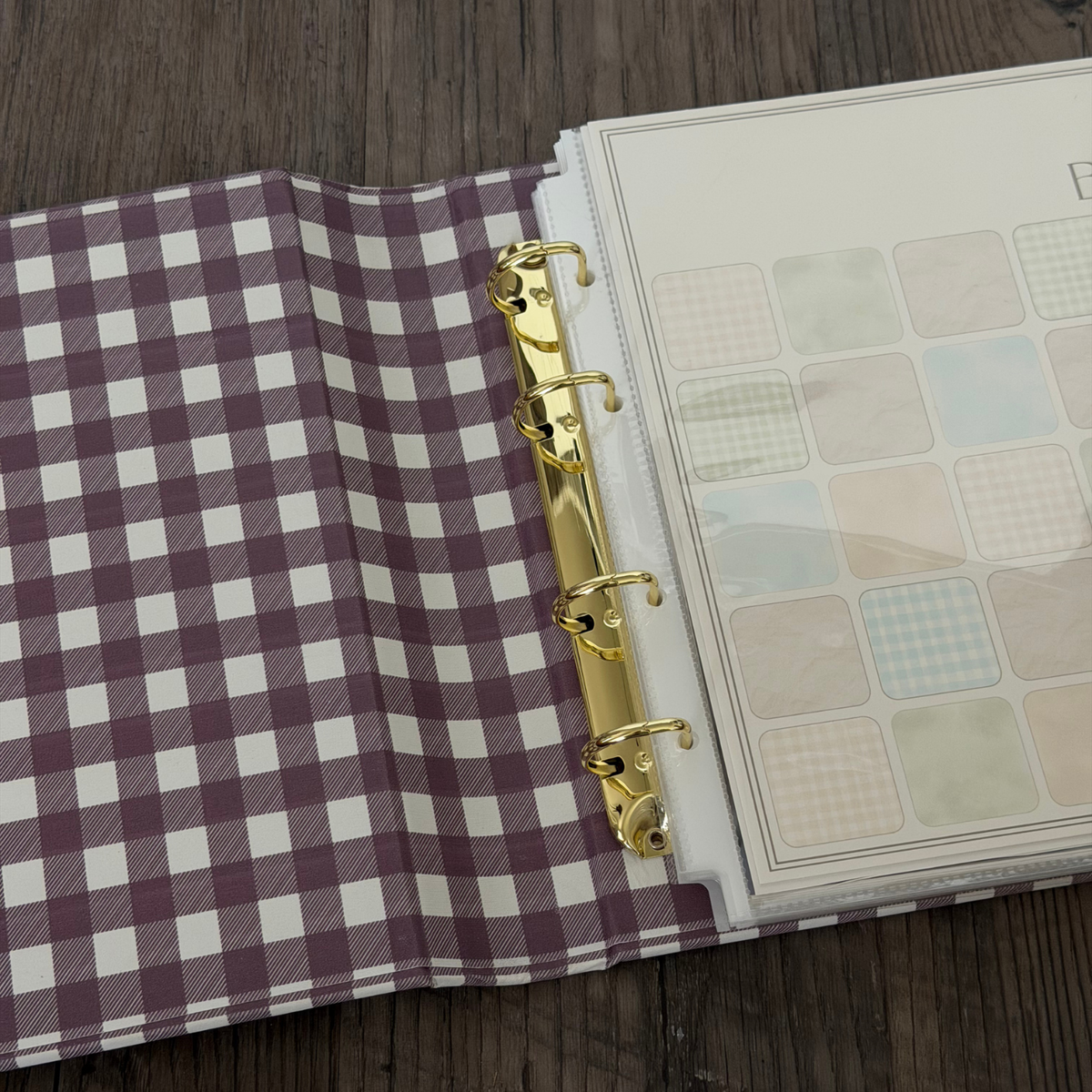 weekender scrapbook album