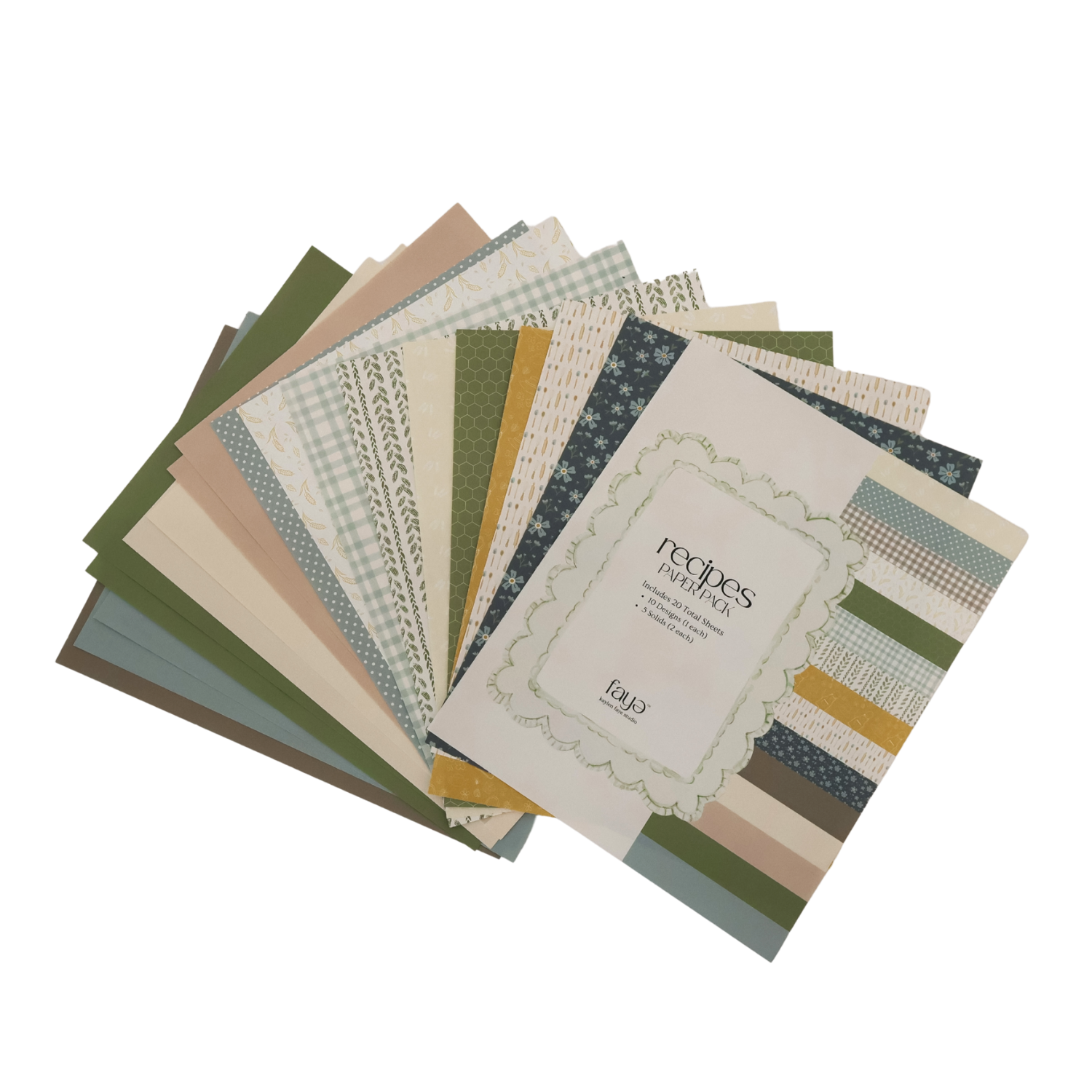 favorite recipes paper pack