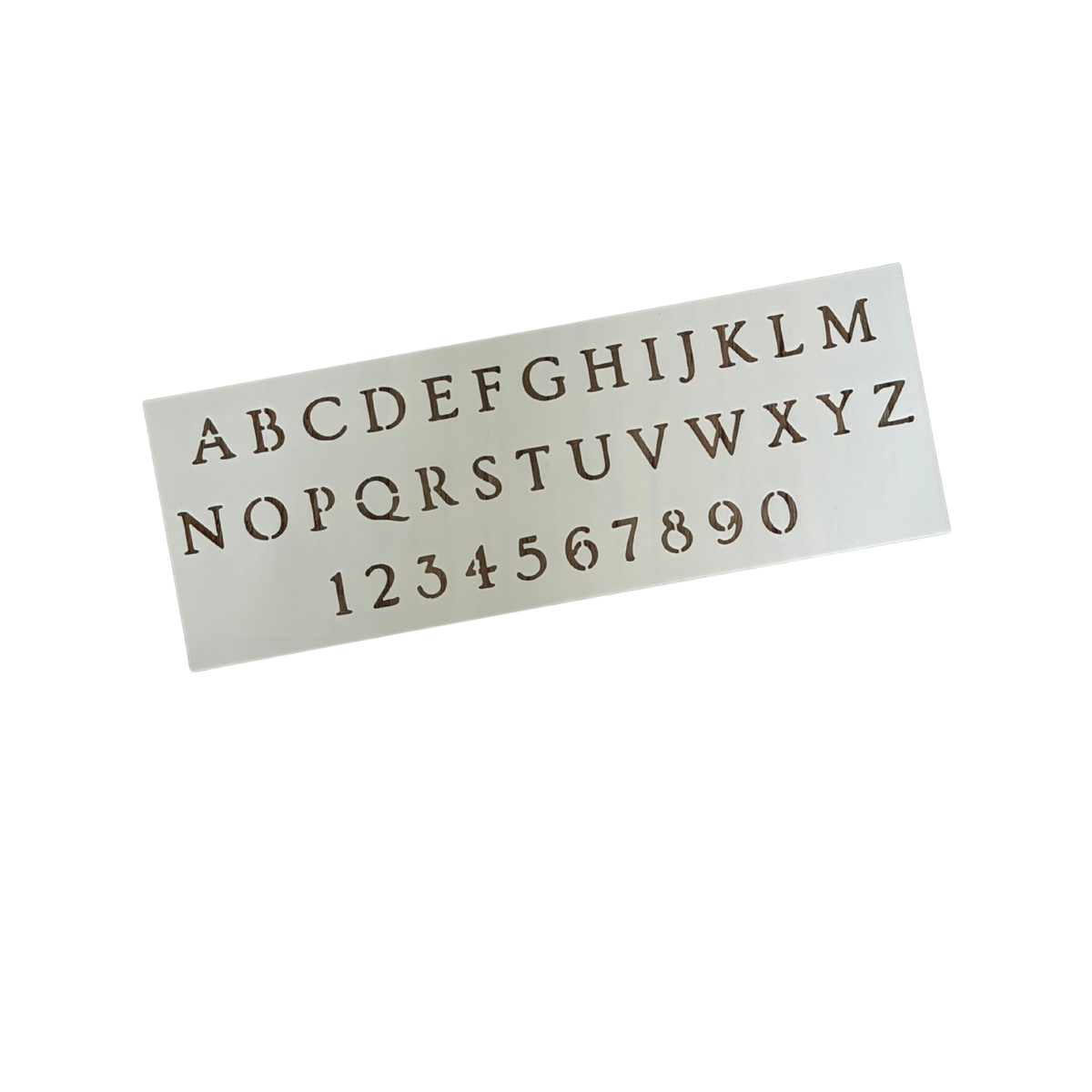 alphabet stencil